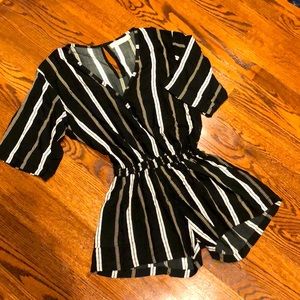 Anthropologie jumpsuit shorts